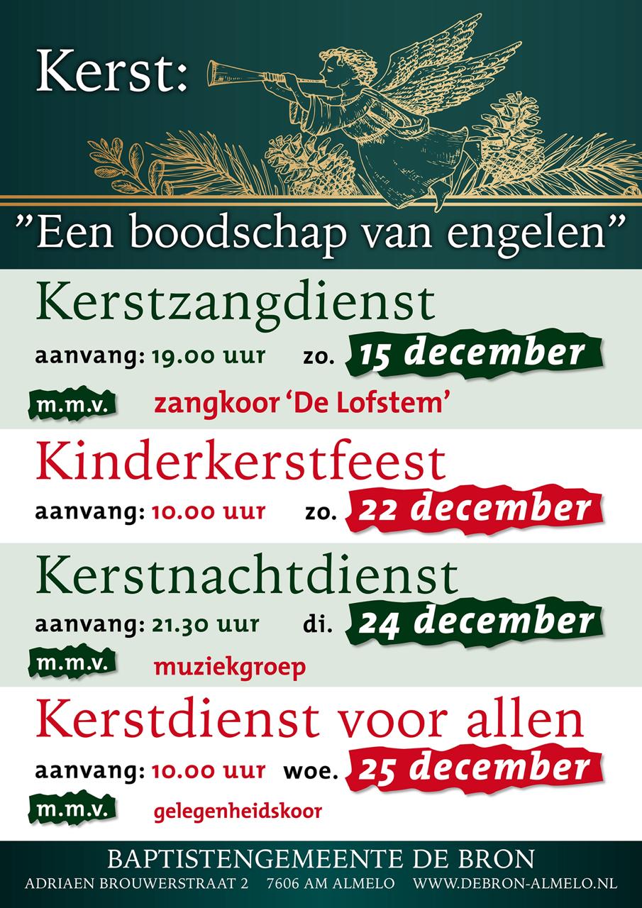 Kerstdiensten 2024